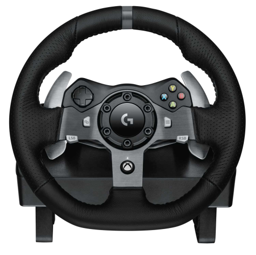 Контроллер для игровых симуляторов Logitech G920 Driving Force (руль и педали для XBox One и ПК) (M/N: W-U0004)