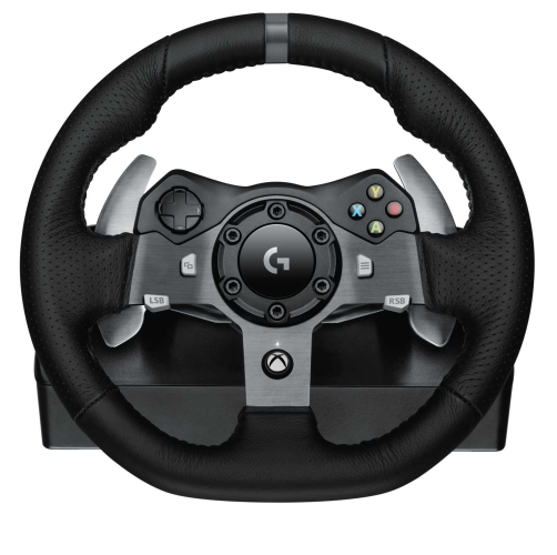 Контроллер для игровых симуляторов Logitech G920 Driving Force (руль и педали для XBox One и ПК) (M/N: W-U0004)