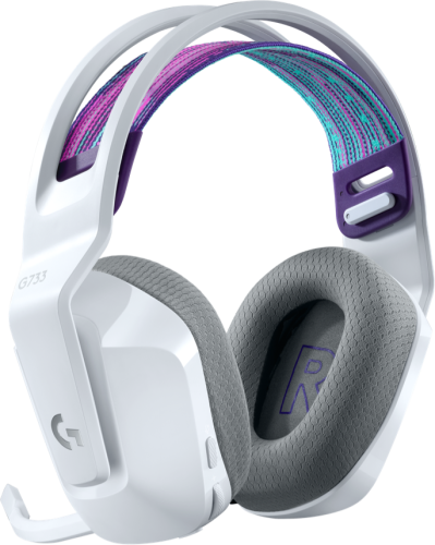 Гарнитура беспроводная игровая Logitech G733 LIGHTSPEED Wireless RGB Gaming Headset - WHITE - 2.4GHZ - N/A - EMEA (M/N: A00125 / A-00080)