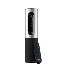 Веб-камера для видеоконференций Logitech CONNECT, со встроенным устройством громкой связи, поддержка Bluetooth и NFC, пульт ДУ (M/N: VR0013)