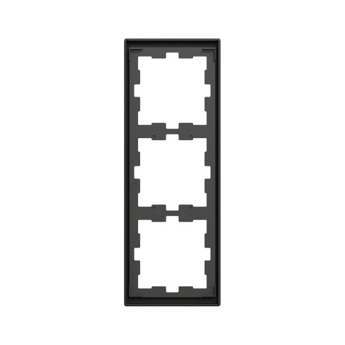 Рамка MERTEN MTN4030-6534 D-Life 3 постовая антрацит