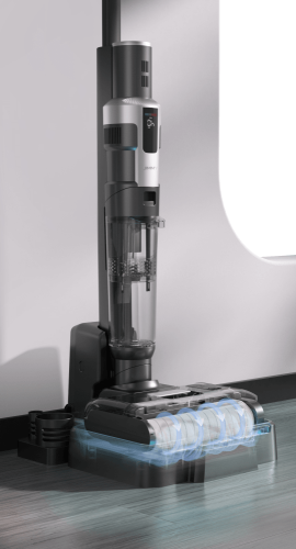 Пылесос вертикальный с функцией влажной уборки Jimmy Cordless Vacuum&Washer HW9 Pro Black+Silver с адаптером модели ZD24W342060EU