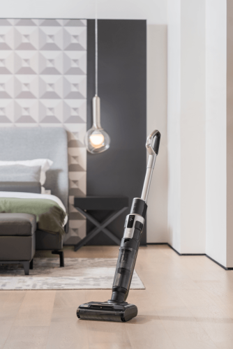 Пылесос вертикальный с функцией влажной уборки Jimmy Cordless Vacuum&Washer HW9 Pro Black+Silver с адаптером модели ZD24W342060EU