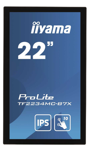 Монитор LCD 21.5'' 16:9 1920х1080(FHD) IPS, TOUCH, 350 cd/m2, H178°/V178°, 1000:1, 16.7M, 8ms, VGA, HDMI, DP, Open frame, 3Y, Black