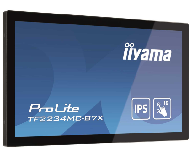 Монитор LCD 21.5'' 16:9 1920х1080(FHD) IPS, TOUCH, 350 cd/m2, H178°/V178°, 1000:1, 16.7M, 8ms, VGA, HDMI, DP, Open frame, 3Y, Black