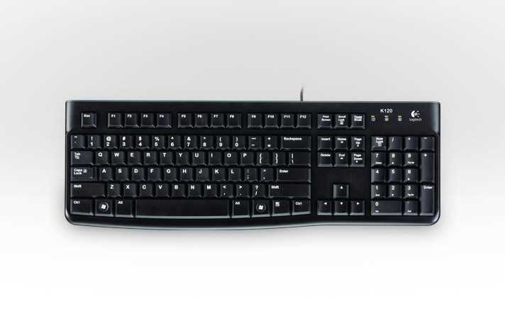 Клавиатура Logitech K120 (for Business) (M/N: Y-U0009)