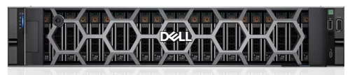 Сервер Dell/R760/2/Xeon Gold/6542Y (24C/48T 60Mb)/2,9 GHz/2x32GB/5600MT/H965i/16SFF/2x960Gb SSD RI 2,5in/2x1GbE LOM/PSNBD3Y/2x1100W Titanium