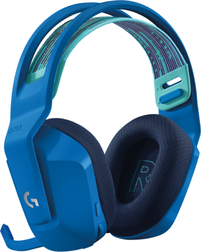 Гарнитура беспроводная игровая Logitech G733 LIGHTSPEED Wireless RGB Gaming Headset - BLUE - 2.4GHZ - N/A - EMEA (M/N: A00125 / A-00080)