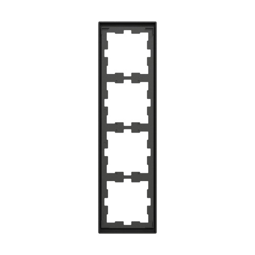 Рамка MERTEN MTN4040-6534 D-Life 4 постовая антрацит