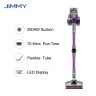 Пылесос вертикальный Jimmy Cordless Vacuum Cleaner JV85 Pro Graphite+Purple с зарядной станцией и адаптером модели ZD24W342060EU