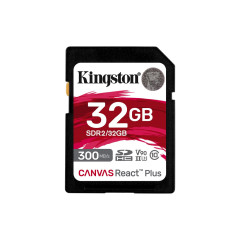 Карта памяти Kingston SDR2/32GB UHS-II U3 V90 32GB без адаптера
