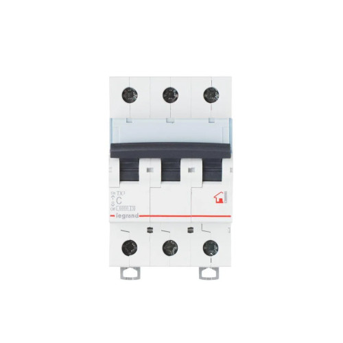 Автоматический выключатель Legrand 404054 3П С 10A TX3 6000 6kA