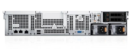 Сервер Dell/R760XS/1/Xeon Silver/4410Y (12C/24T 30Mb)/2 GHz/16 Gb/PERC H755 SAS Front/8SFF/1/480 Gb RI SSD/2x1GbE Base-T LOM/(1+1) 700W Titanium