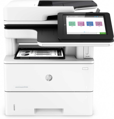 МФУ HP 1PV65A LaserJet Enterprise M528f (A4) Printer/Scanner/Copier/ADF/Fax, 1200 dpi, 43 ppm., 1.75Gb+HDD, 1.2 GHz, tray 100+550 pages, USB+Ethernet, Print+Scan Duplex, Duty 150K pages