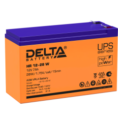 HR 12-28 W Delta Аккумуляторная батарея